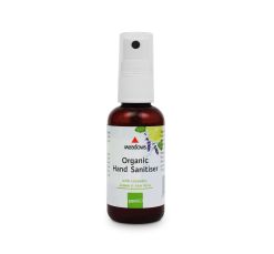 Organic Hand Sanitiser with Lavender, Lemon & Aloe Vera (Meadows Aroma) 50ml
