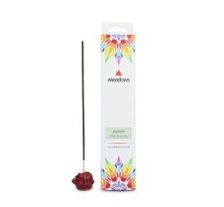 Jasmine Fragranced Incense Agarbatti (Meadows Aroma) 20 Pack