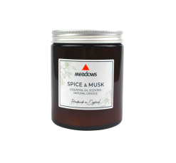 Spice & Musk Essential Oil Natural Candle