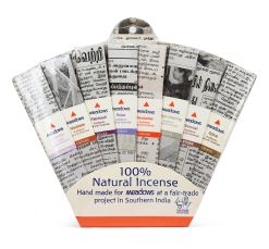 Mini Natural Incense Sticks Fan Pack (Meadows Aroma) 8x6 