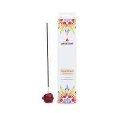 Orange Blossom Fragranced Incense Agarbatti (Meadows Aroma) 20 Pack