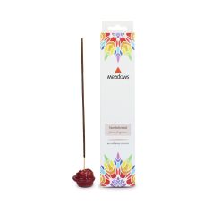 Sandalwood Fragranced Incense Agarbatti (Meadows Aroma) 20 Pack